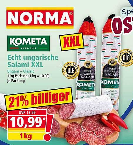 Echt ungarische Salami XXL