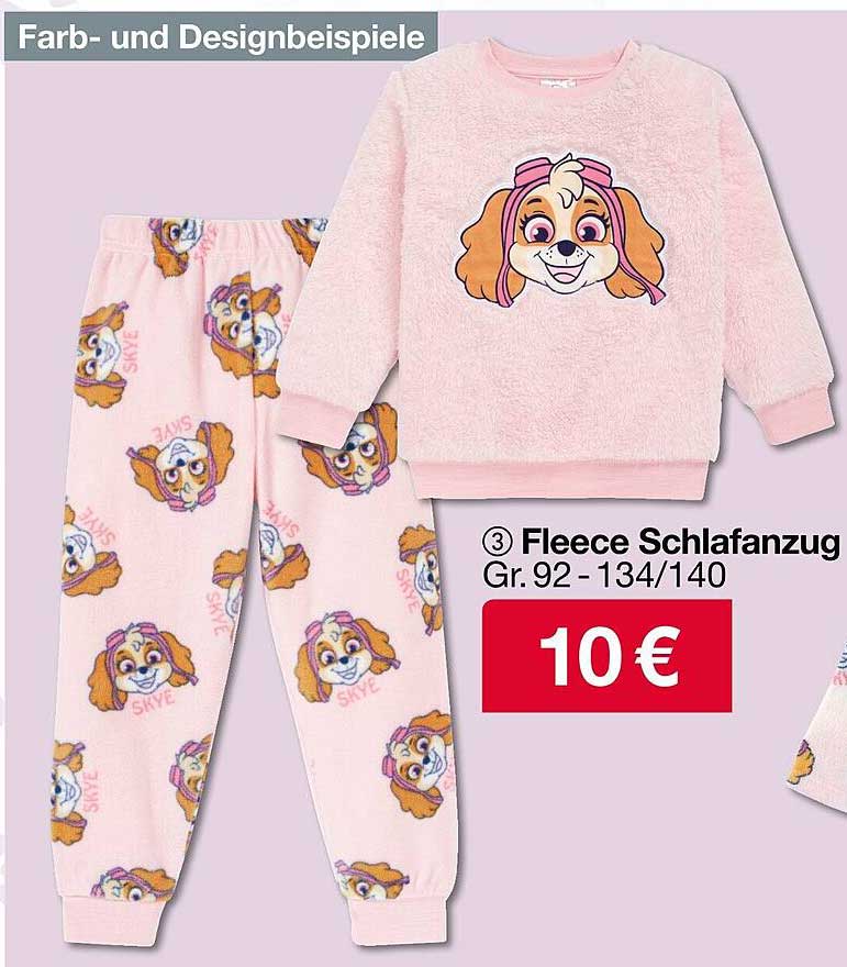 Fleece Schlafanzug