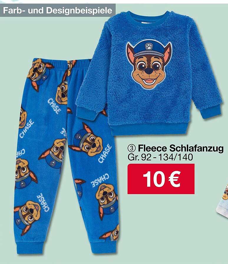 Fleece Schlafanzug