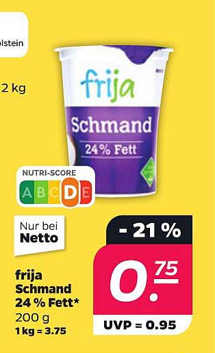 frija Schmand 24 % Fett*