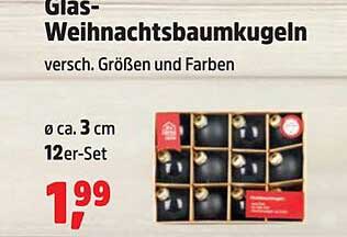 Glas-Weihnachtsbaumkugeln