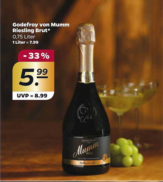 Godefroy von Mumm Riesling Brut*