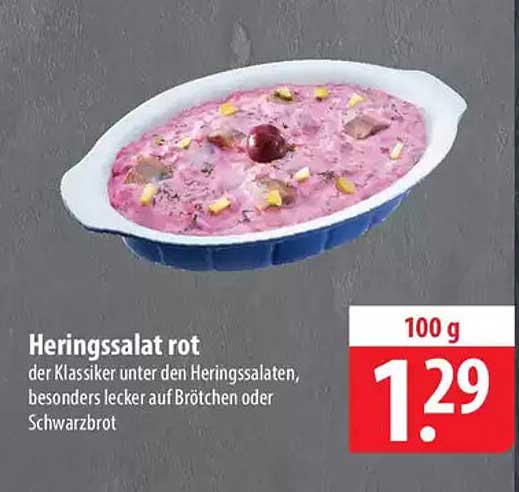 Heringssalat rot