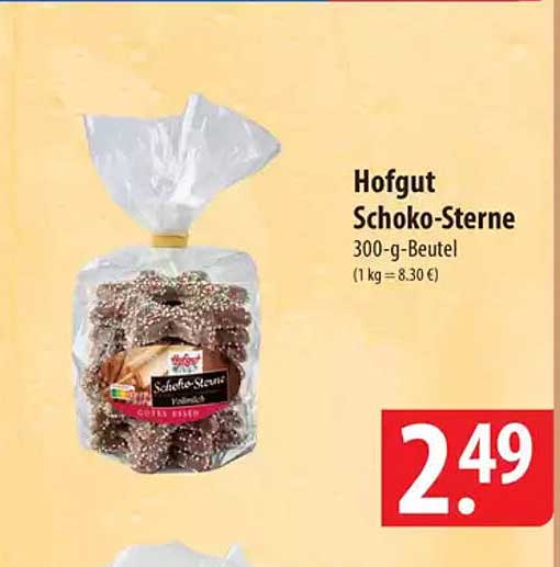 Hofgut Schoko-Sterne