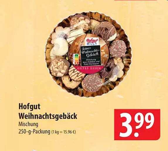 Hofgut Weihnachtsgebäck