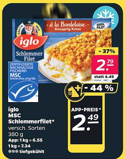 iglo MSC Schlemmerfilet*