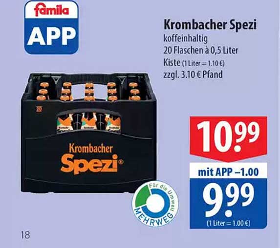 Krombacher Spezi