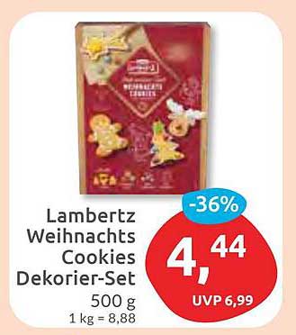 Lambertz Weihnachts Cookies Dekorier-Set