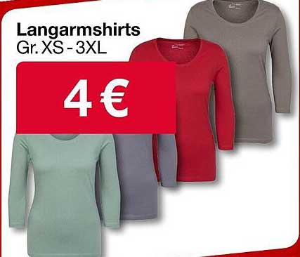 Langarmshirts