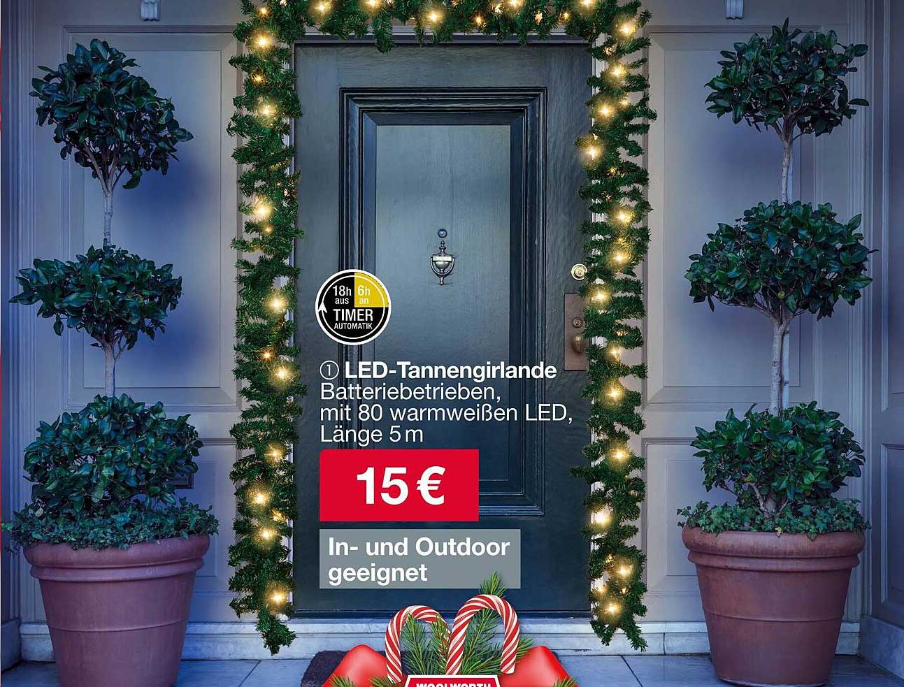 LED-Tannengirlande