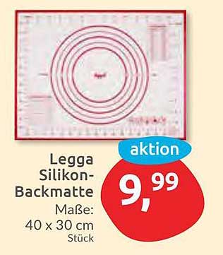 Legga Silikon-Backmatte