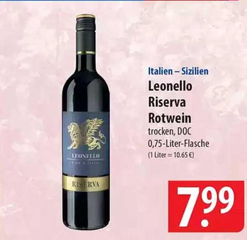 Leonello Riserva Rotwein