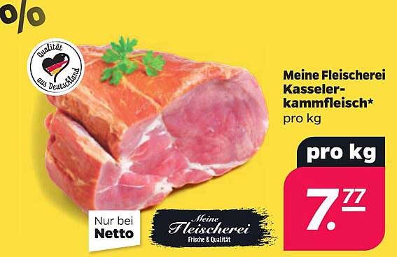 Meine Fleischerei Kasseler-kammfleisch*