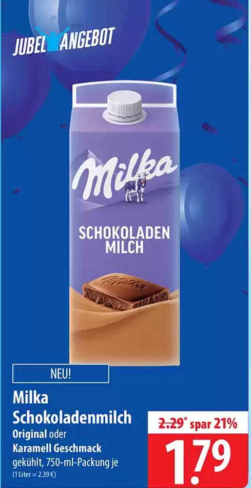 Milka Schokoladenmilch