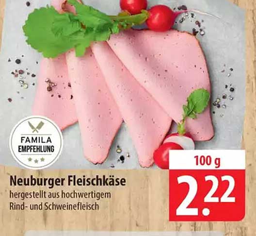 Neuburger Fleischkäse