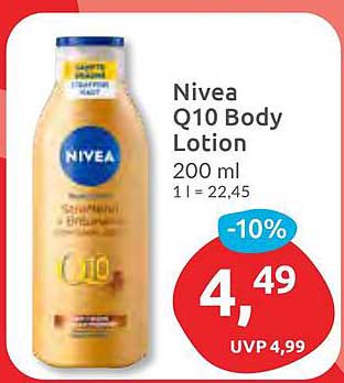 Nivea Q10 Body Lotion