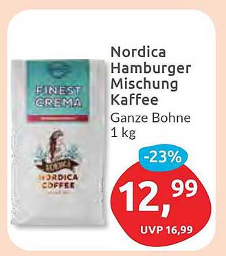 Nordica Hamburger Mischung Kaffee