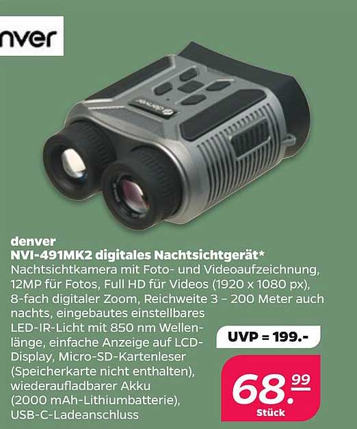 NVI-491MK2 digitales Nachtsichtgerät*