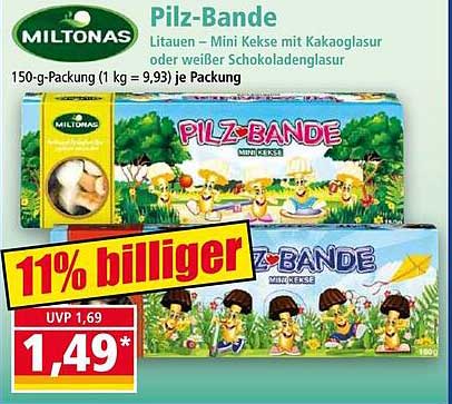 Pilz-Bande