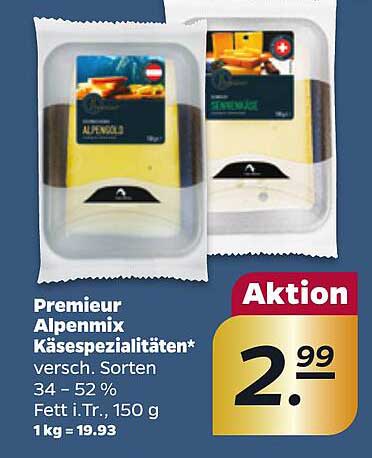 Premieur Alpenmix Käse-spezialitäten*