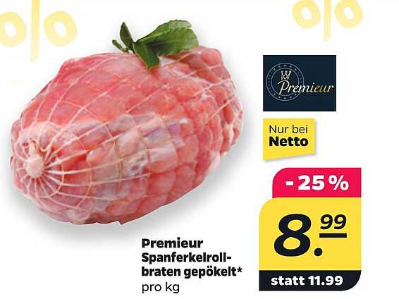 Premieur Spanferkelrollbraten gepökelt*