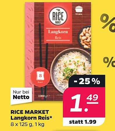 RICE MARKET Langkorn Reis*