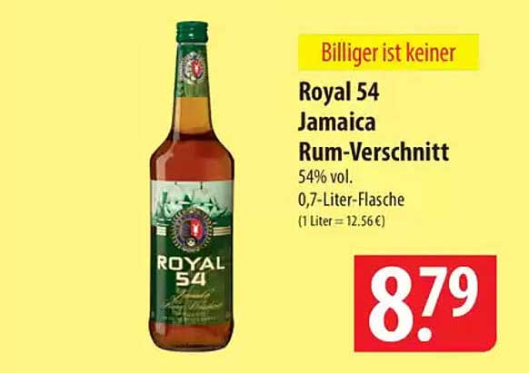 Royal 54 Jamaica Rum-Verschnitt