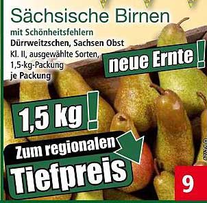 Sächsische Birnen