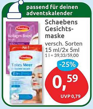 Schaebens Gesichtsmaske