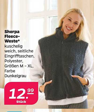 Sherpa Fleece-Weste*