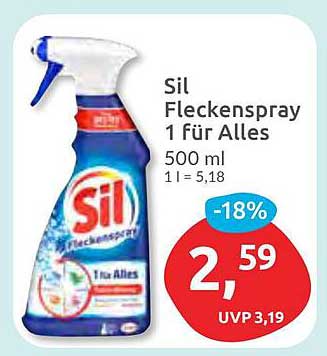 Sil Fleckenspray 1 für Alles