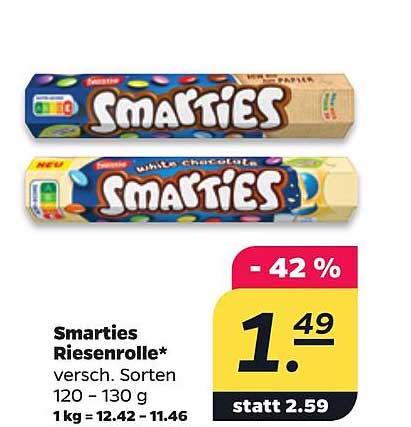 Smarties Riesenrolle*