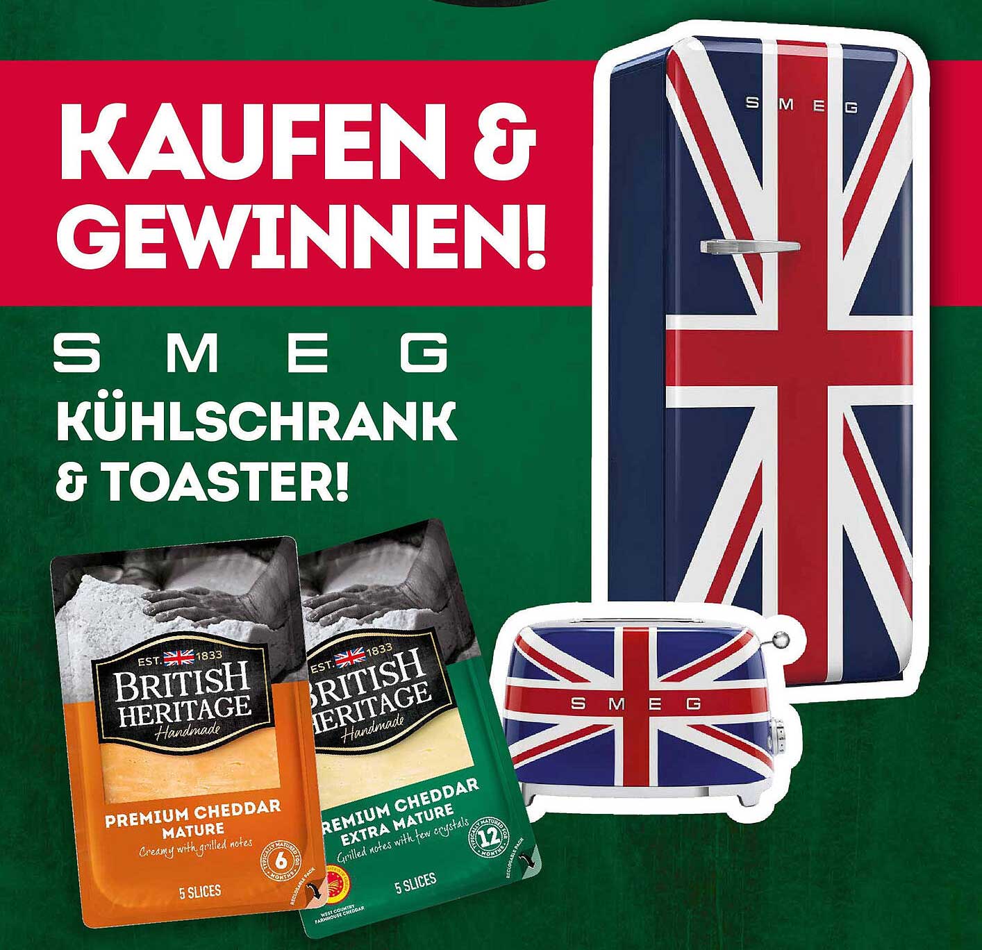 SMEG Kühlschrank & Toaster!