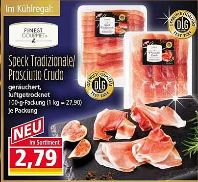 Speck Tradizionale/Prosciutto Crudo