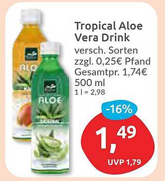 Tropical Aloe Vera Drink