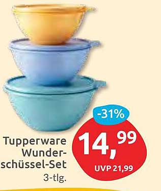 Tupperware Wunderschüssel-Set