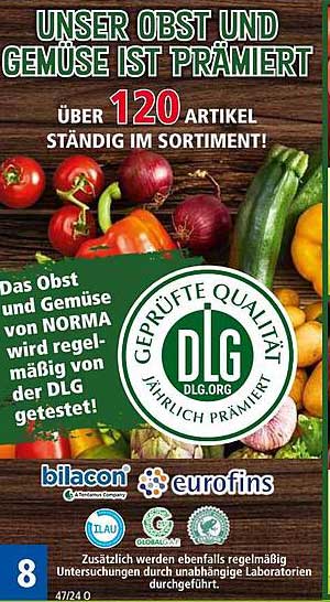 UNSER OBST UND GEMÜSE IST PRÄMIERT