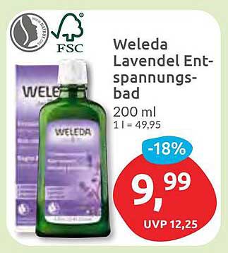 Weleda Lavendel Entspannungsbad