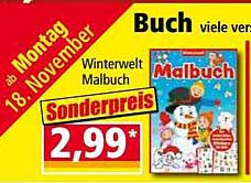 Winterwelt Malbuch