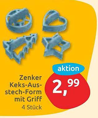 Zenker Keks-Ausstech-Form mit Griff