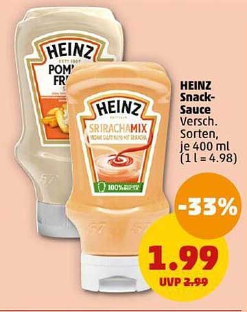 HEINZ Snack-Sauce