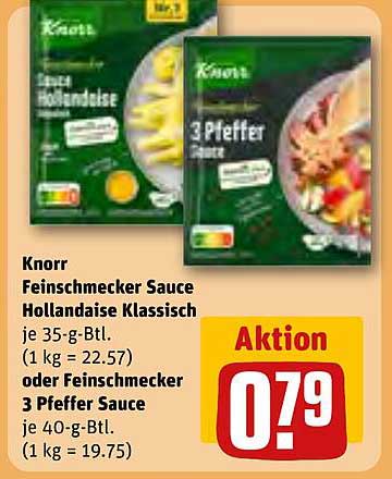 Knorr Feinschmecker Sauce Hollandaise Klassisch