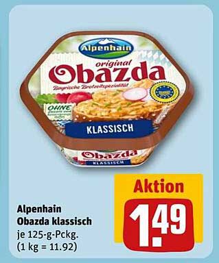 Alpenhain Obazda klassisch