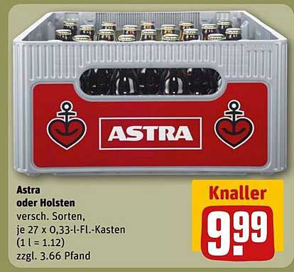 Astra oder Holsten