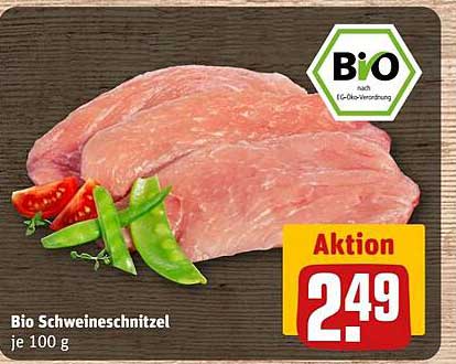 Bio Schweineschnitzel