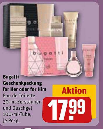 Bugatti Geschenkpackung for Her oder for Him