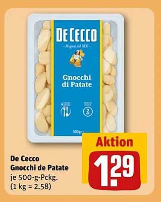 De Cecco Gnocchi di Patate