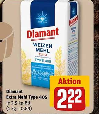 Diamant Weizen Mehl Extra Type 405