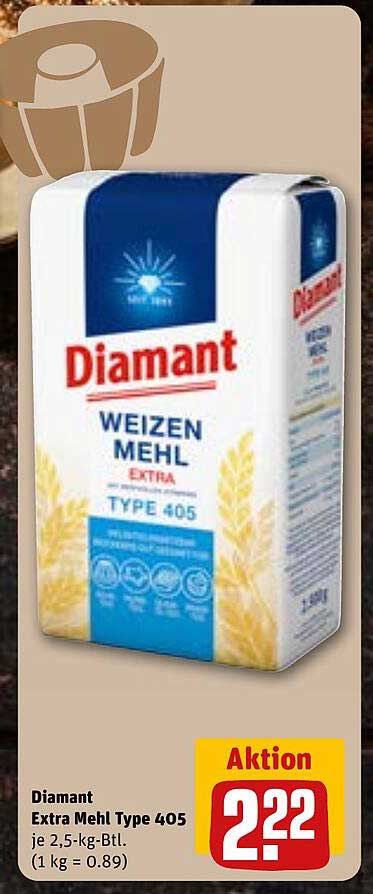 Diamant Weizen Mehl Extra Type 405