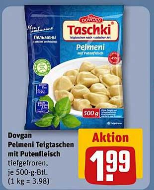 Dovgan Pelmeni Teigtaschen mit Putenfleisch